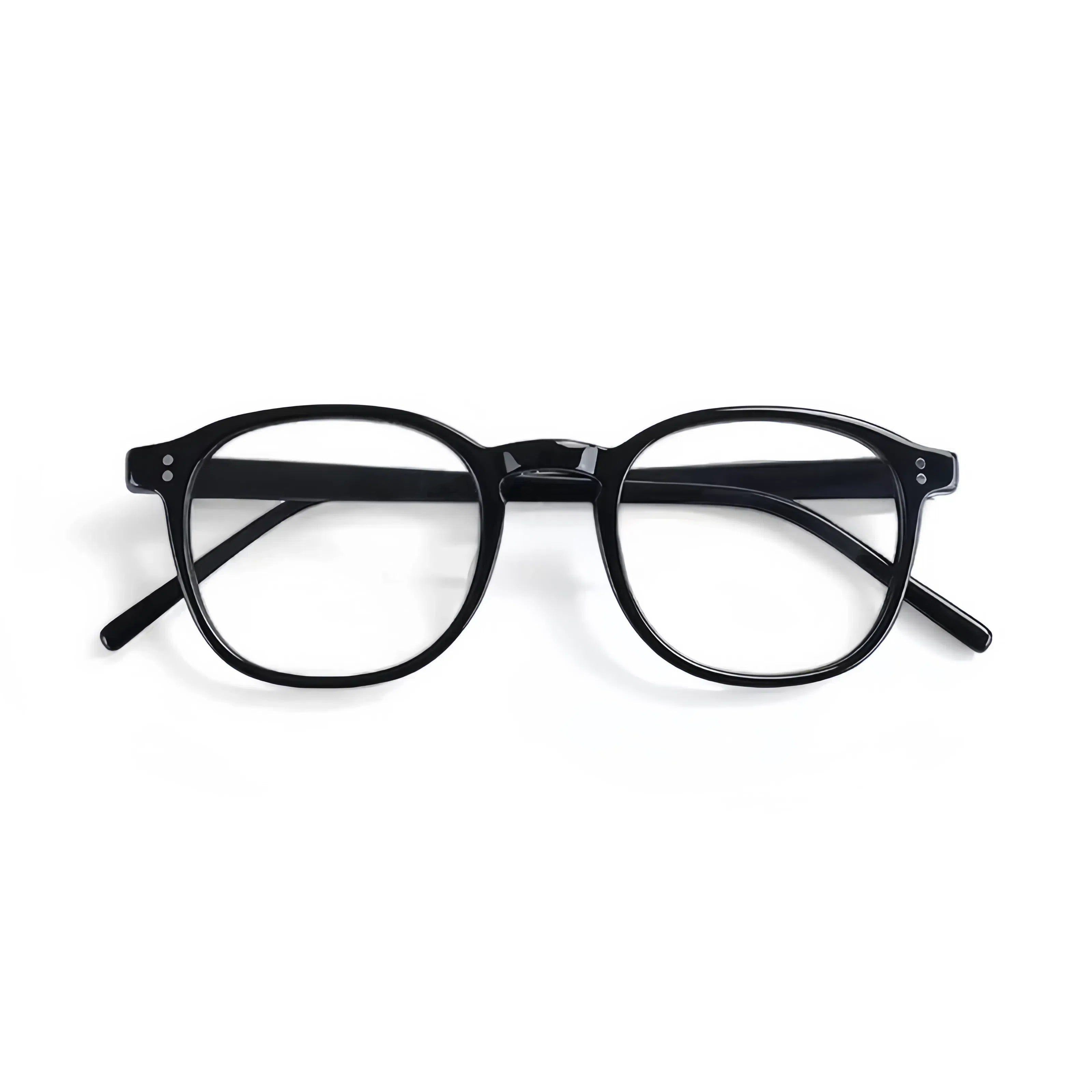 HIGLAZE • Rounded Square Italian Acetate Frame •16144• Custom Lenses