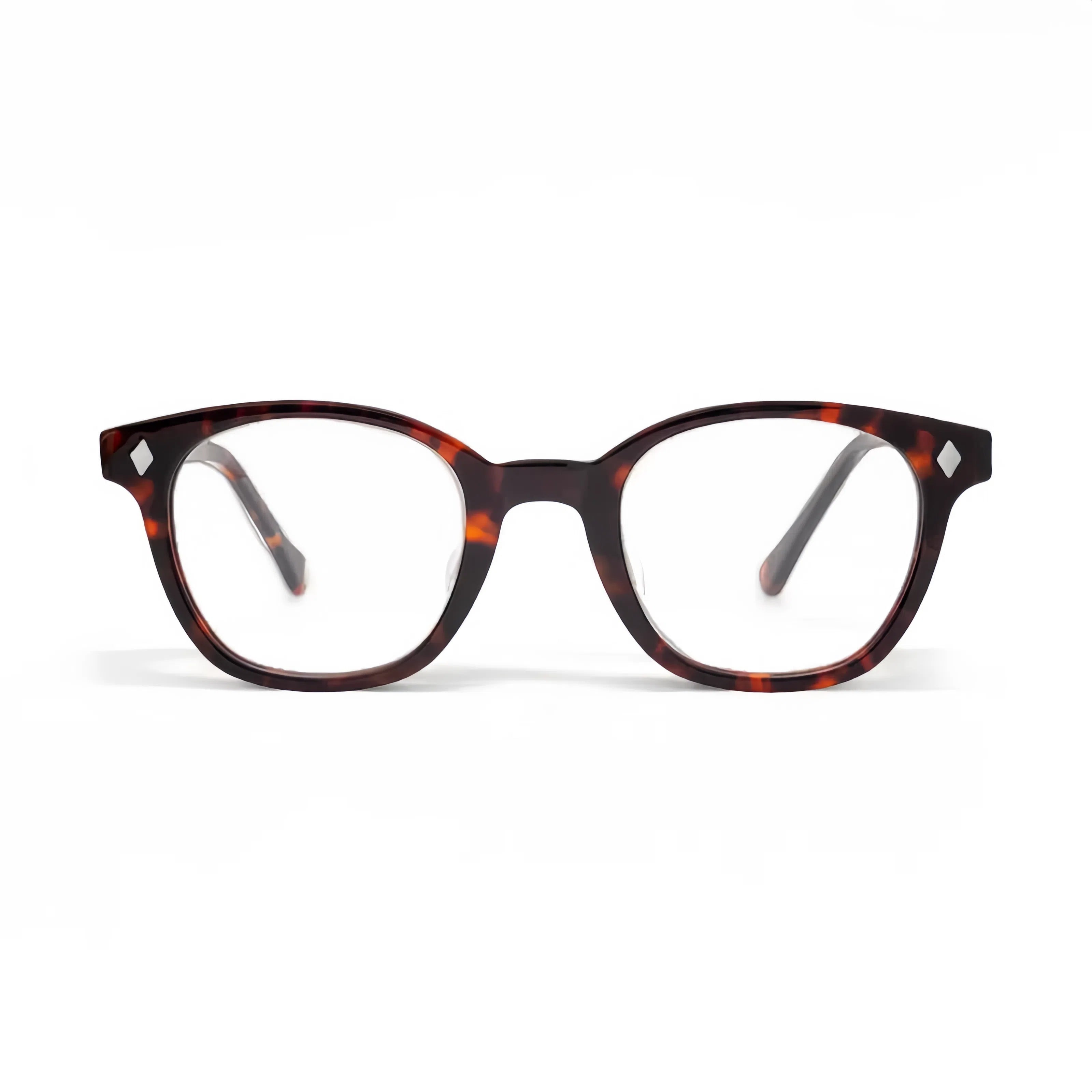 HIGLAZE • Ros • Thick Italian Acetate Frame • Custom Blue Light Lenses