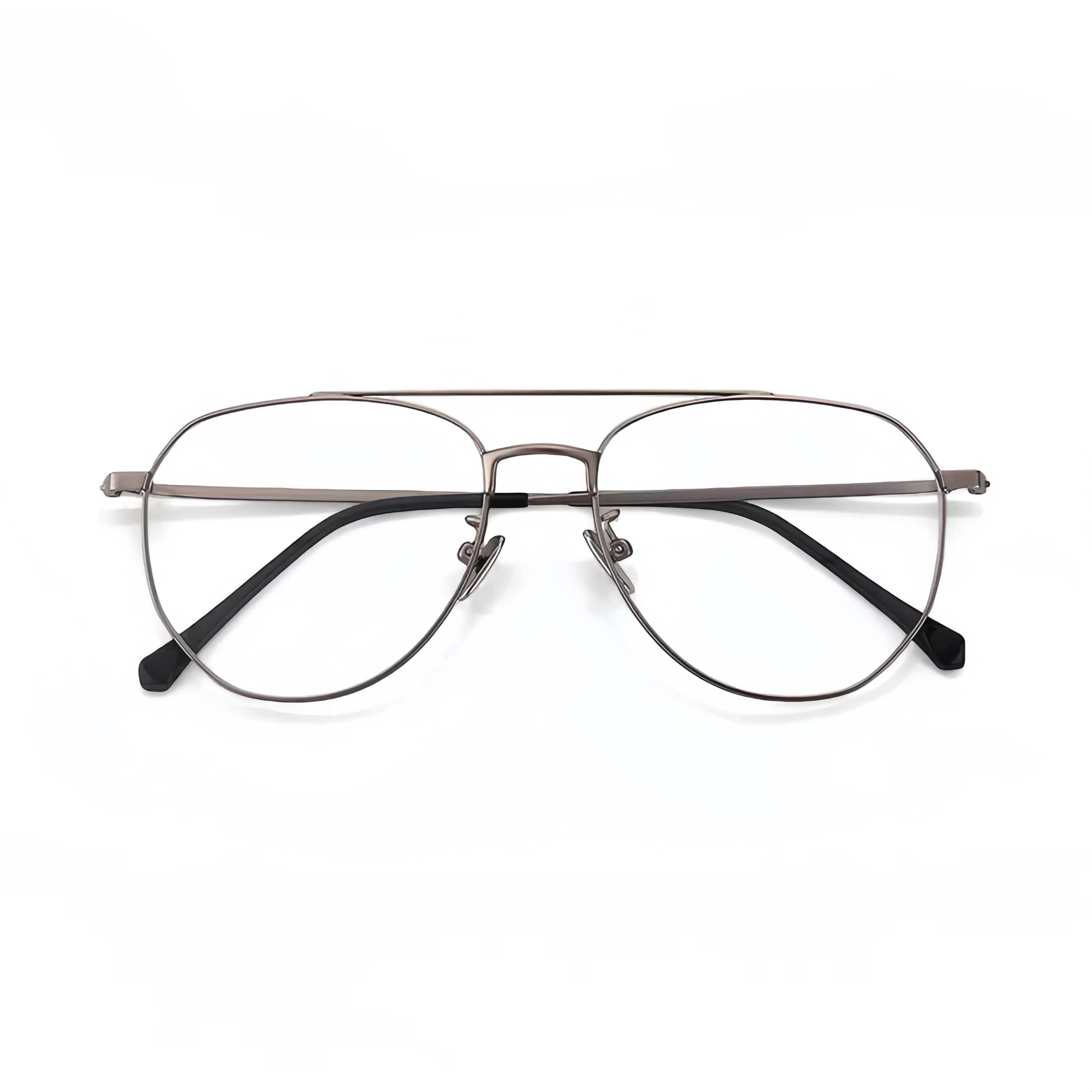 HIGLAZE • Large Aviator Metal Frame •16417• Custom Lenses