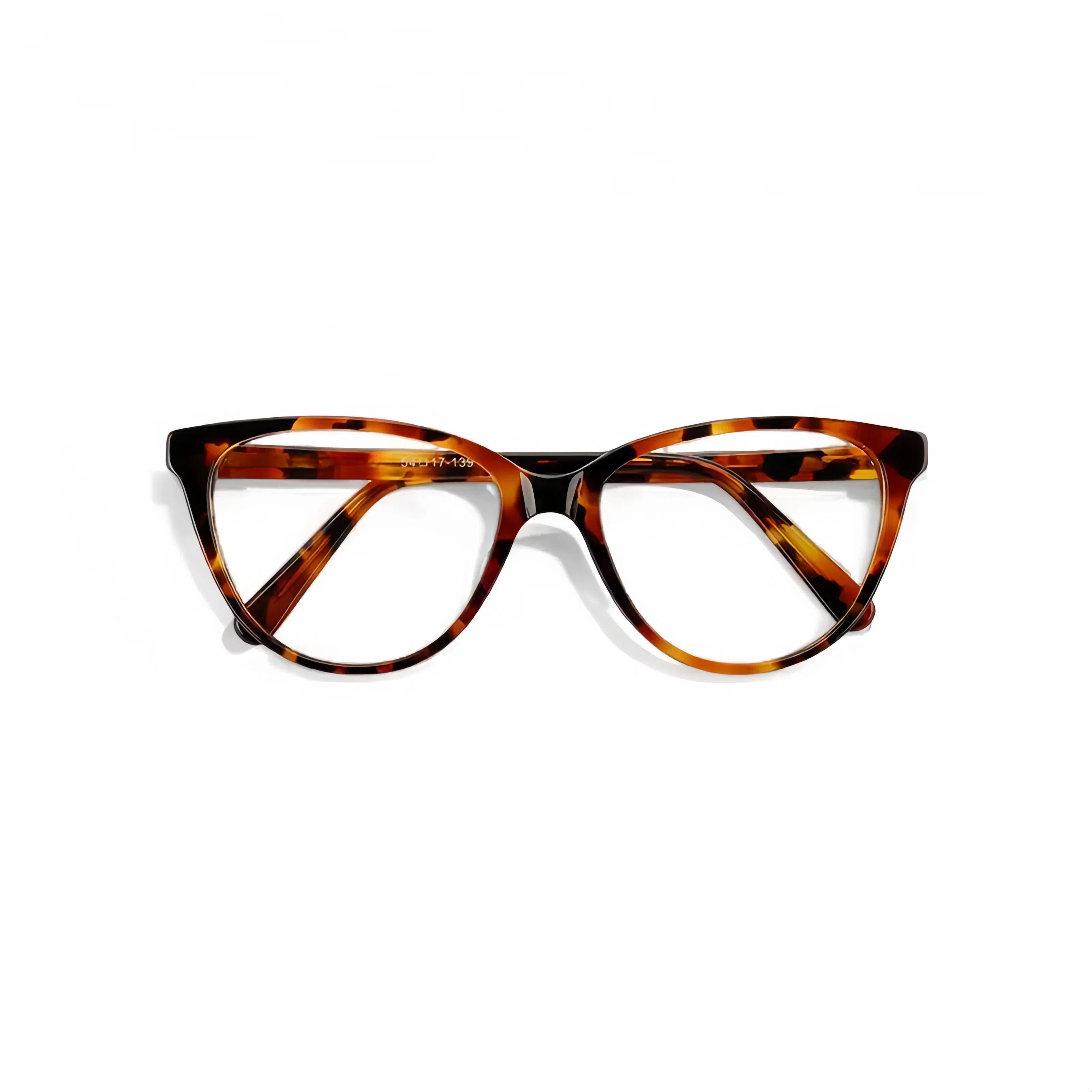 HIGLAZE • Cateye Italian Acetate Frame •16307• Custom Lenses